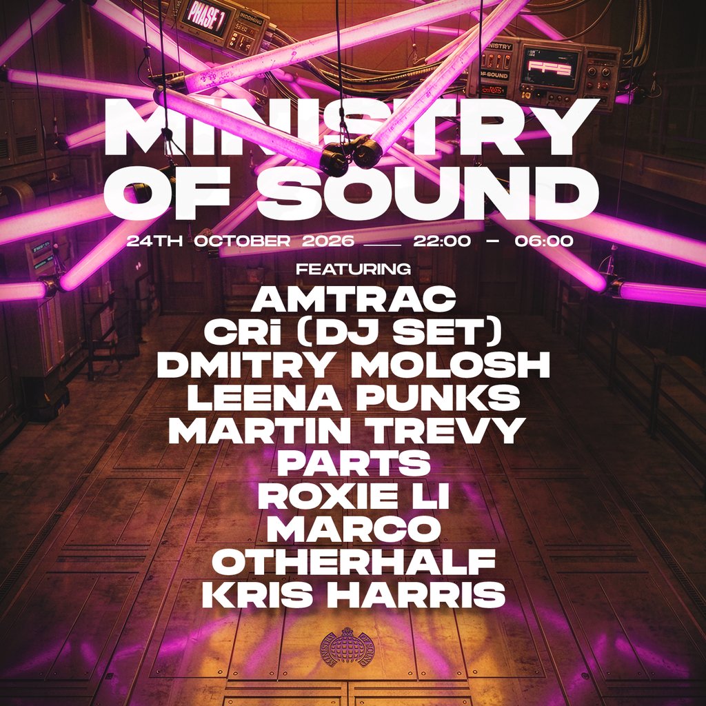 Amtrac, CRi (DJ Set), Dmitry Molosh & more