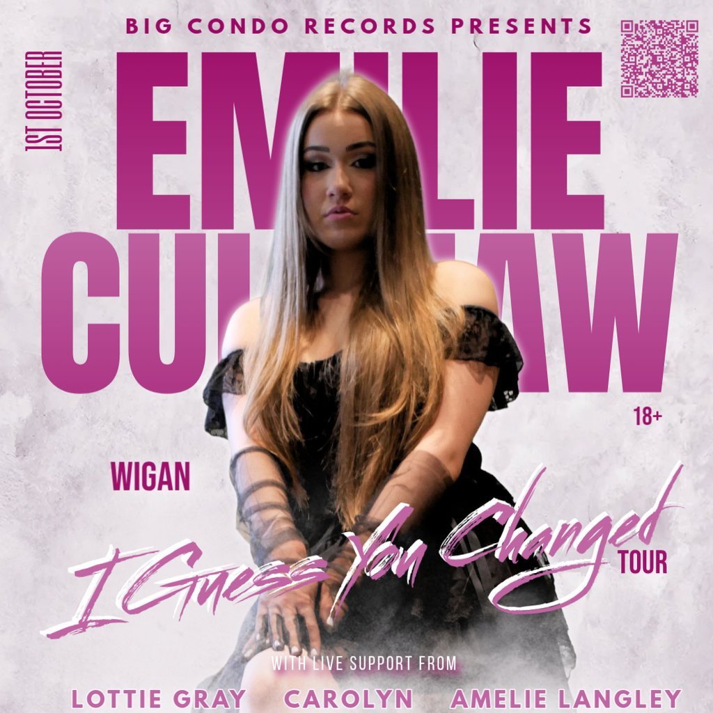 Big Condo Records Presents Emilie Culshaw IGYC Tour Wigan