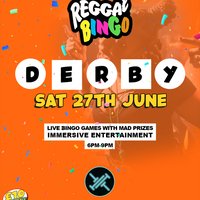 Reggae Bingo - Derby - Sat 27th June