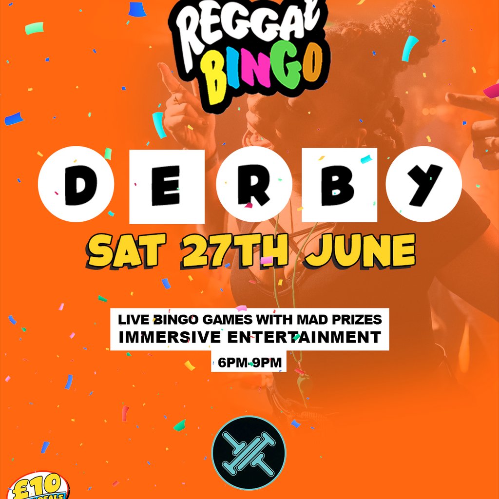 Reggae Bingo - Derby - Sat 27th June