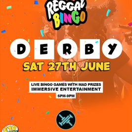 Reggae Bingo - Derby - Sat 27th June