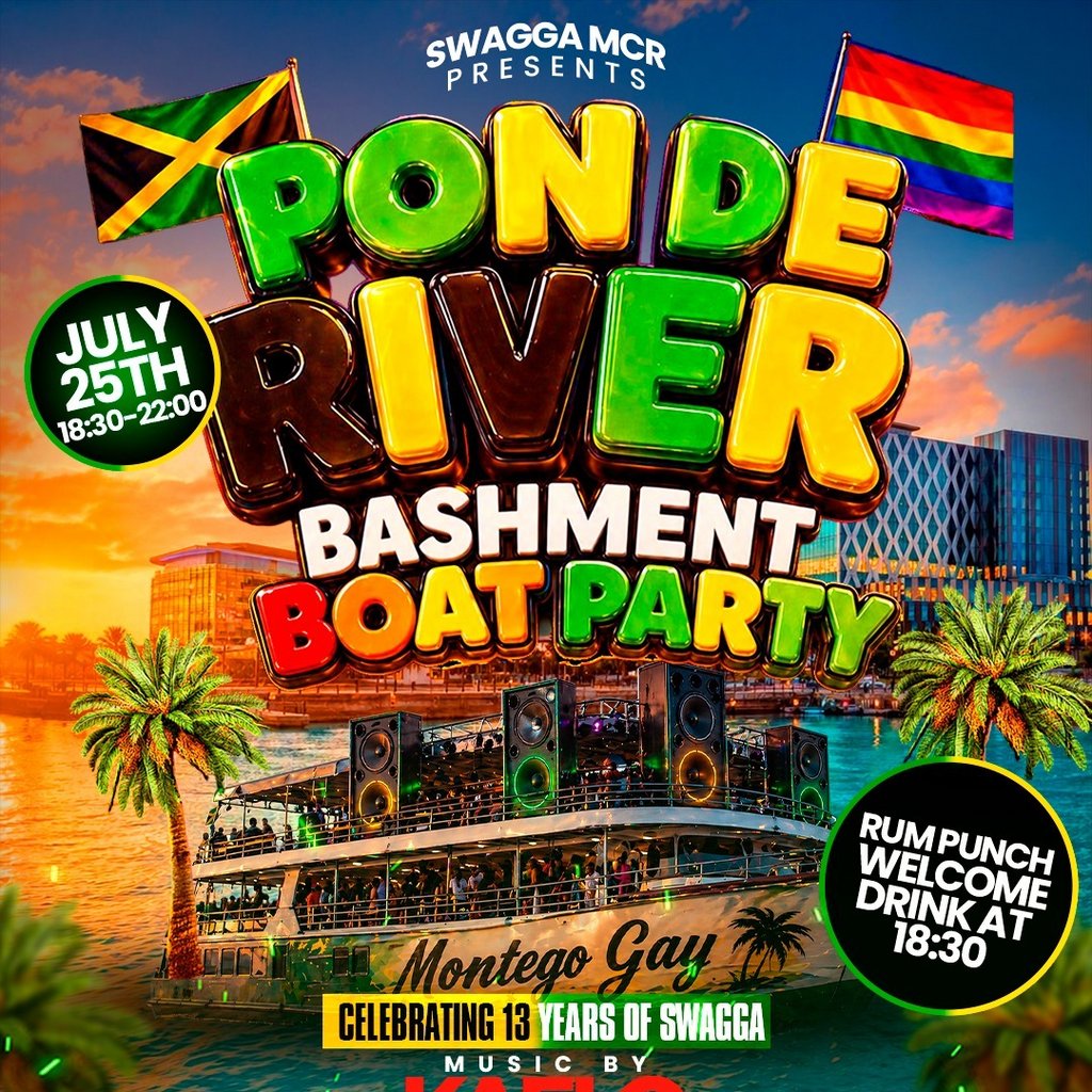 'Pon De River' Bashment Boat Party