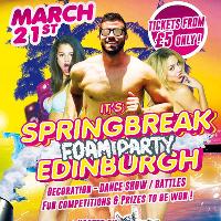 Springbreak Edinburgh Foam Party at ATIK
