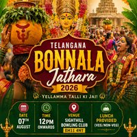 TelanganaBonnala Jathara at Sighthill Bowling Club