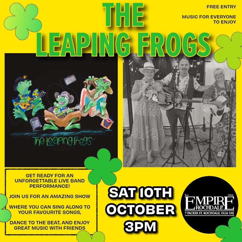 The Leaping Frogs - live