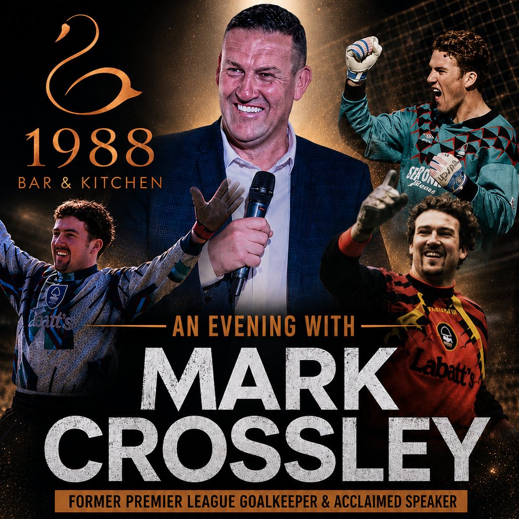 1988 Bar & Kitchen: An Evening with Mark Crossley at 1988 Bar And Kitchen, Pontefract
