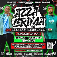 Azza x Grima : LIVE PEMBROKESHIRE DEBUT Friday 4th December