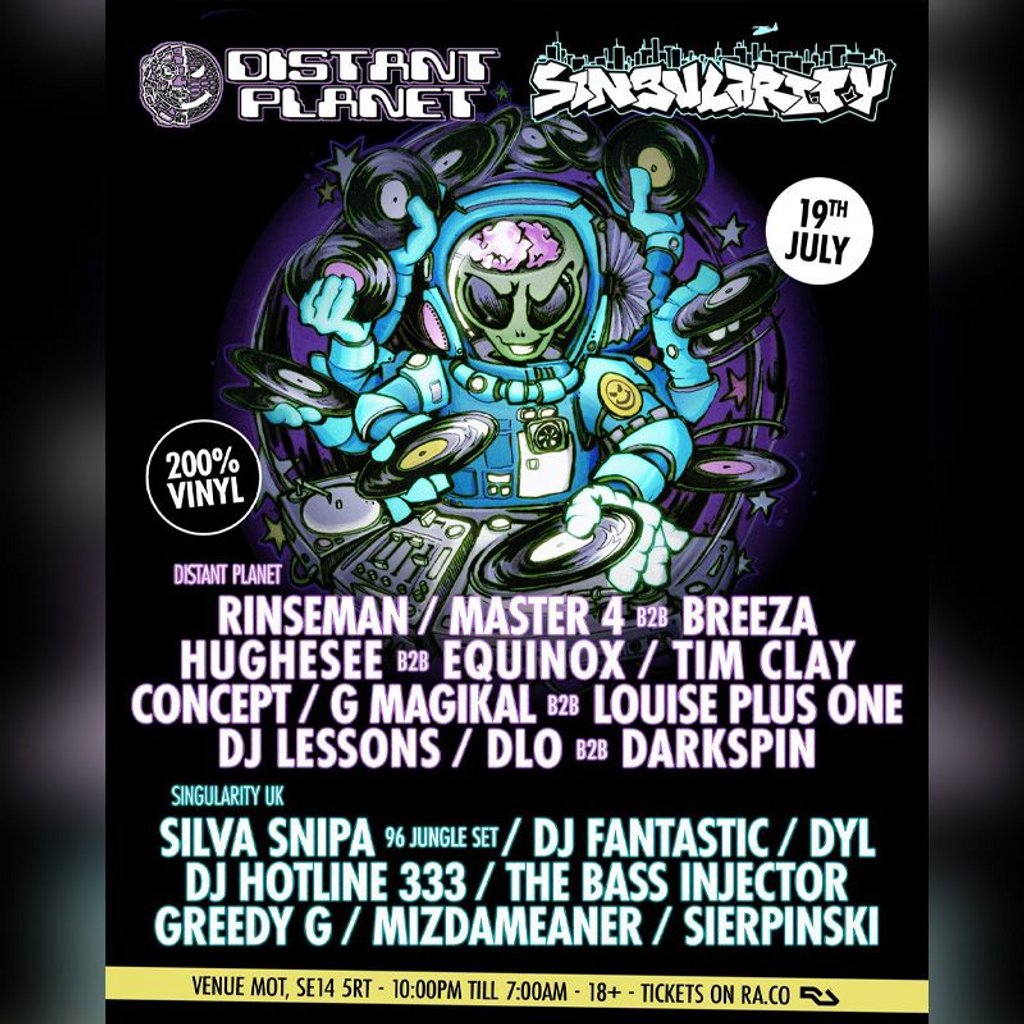Distant Planet X Singularity UK: 2 ROOMS, 200% VINYL