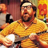 Evening supper with Ricky Tomlinson and friends