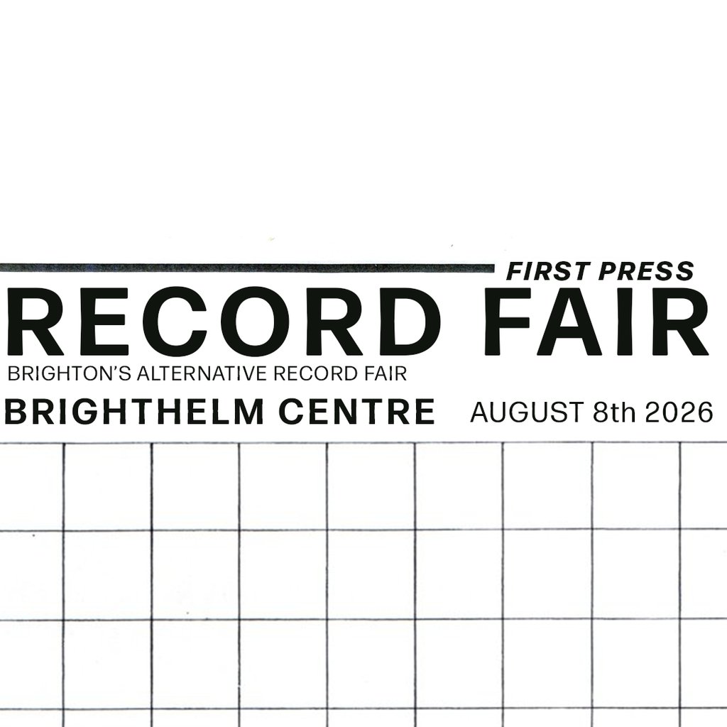 First Press Record Fair at the Brighthelm Centre, Brighton 08/08