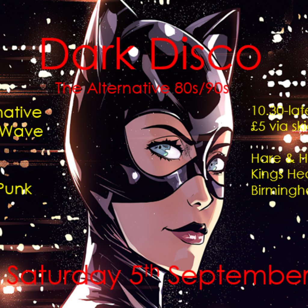 Dark Disco Club Night - The Alternative 80s Image