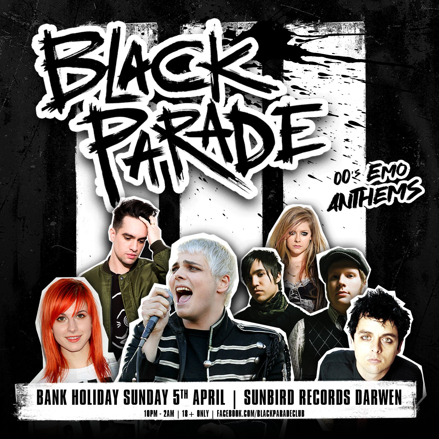 Black Parade - 00's Emo Anthems | Darwen | Sunbird Records Darwen