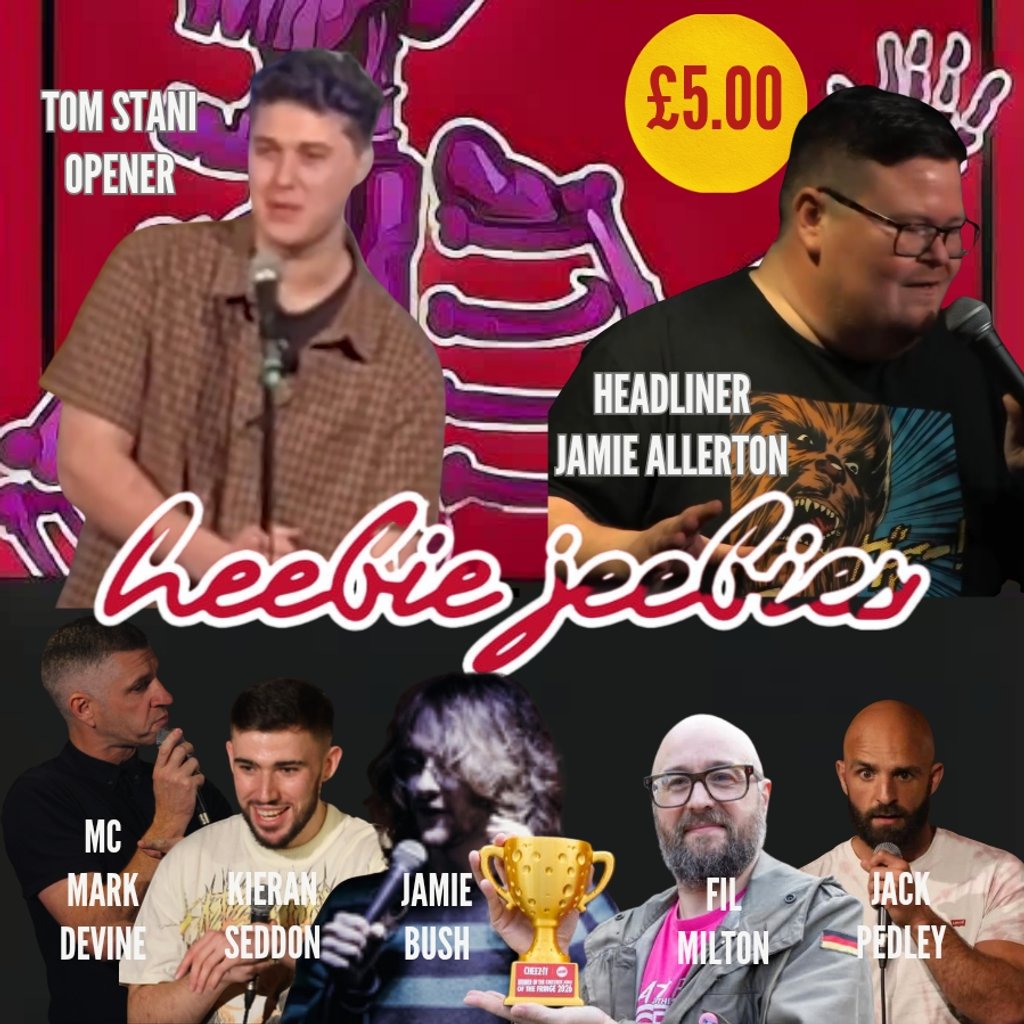 Liverpool Laughs Comedy show with headliner Jamie Allerton