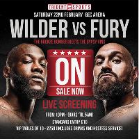 Wilder v Fury - Live Screening at Bowlers Exhibition Centre