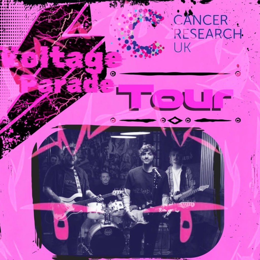 Voltage Parade Cancer Research Tour @ The Twisted Taproom at The Twisted Taproom, Stockton-on-Tees