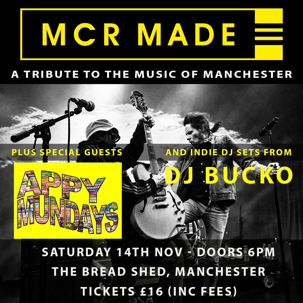 MCR MADE & APPY MUNDAYS- The Bread Shed, Manchester Image