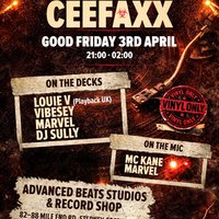 Bass Pandemic Presents  **CEEFAXX**(oldskool vinyl night)