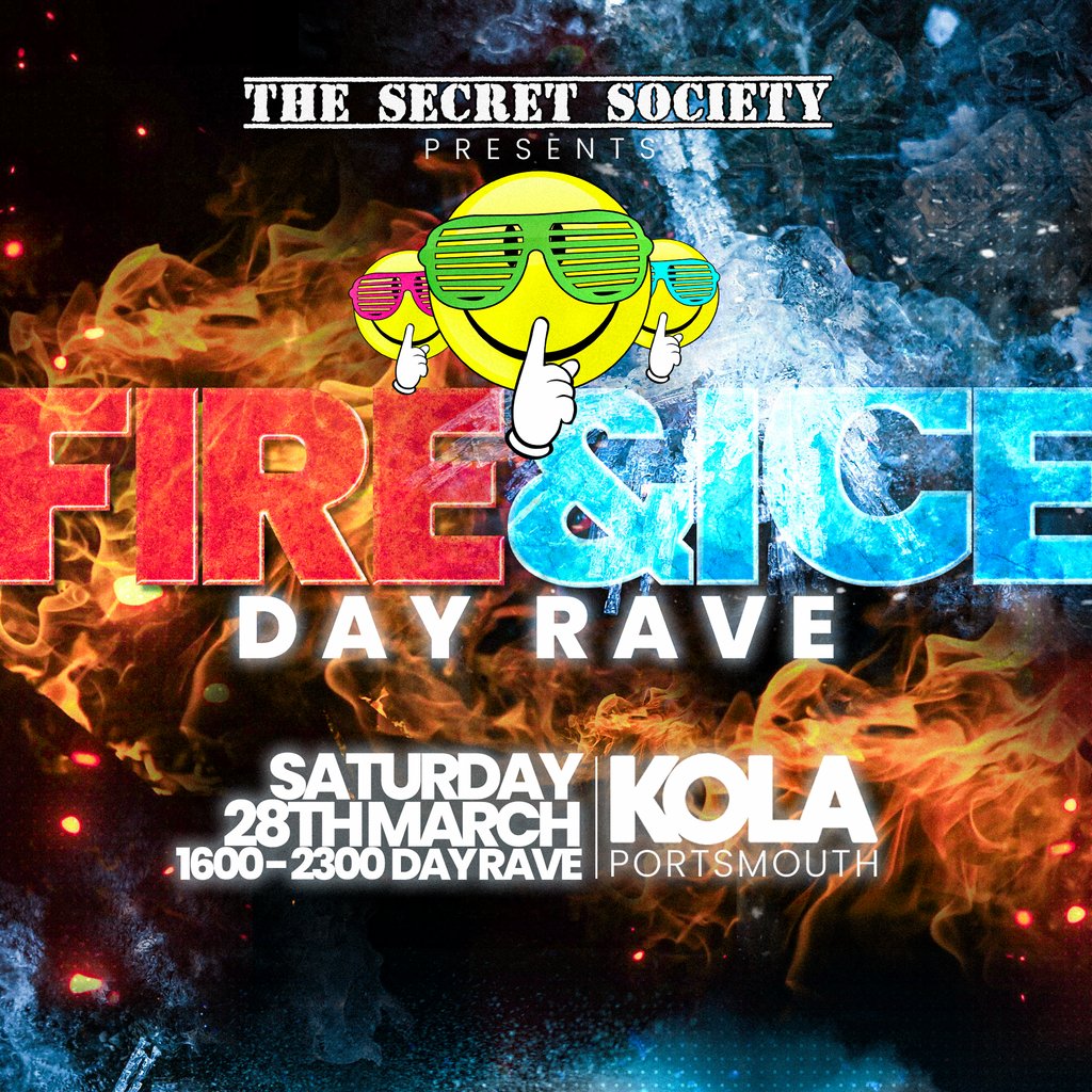 Secret Rave The Secret Society Day Rave | Southsea · 28 Mar 2026 | Rave Essentials
