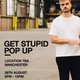 Julian Fijma 'GET STUPID' Free party - Manchester Event Title Pic