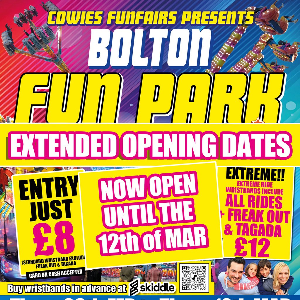 Cowie's FunFairs Presents Bolton Fun Park