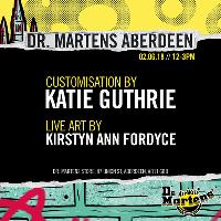 Free Dr. Marten’s boot customisation with Katie Guthrie