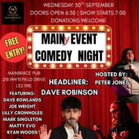 Main(y) Event Comedy Night at Mainbrace Pub