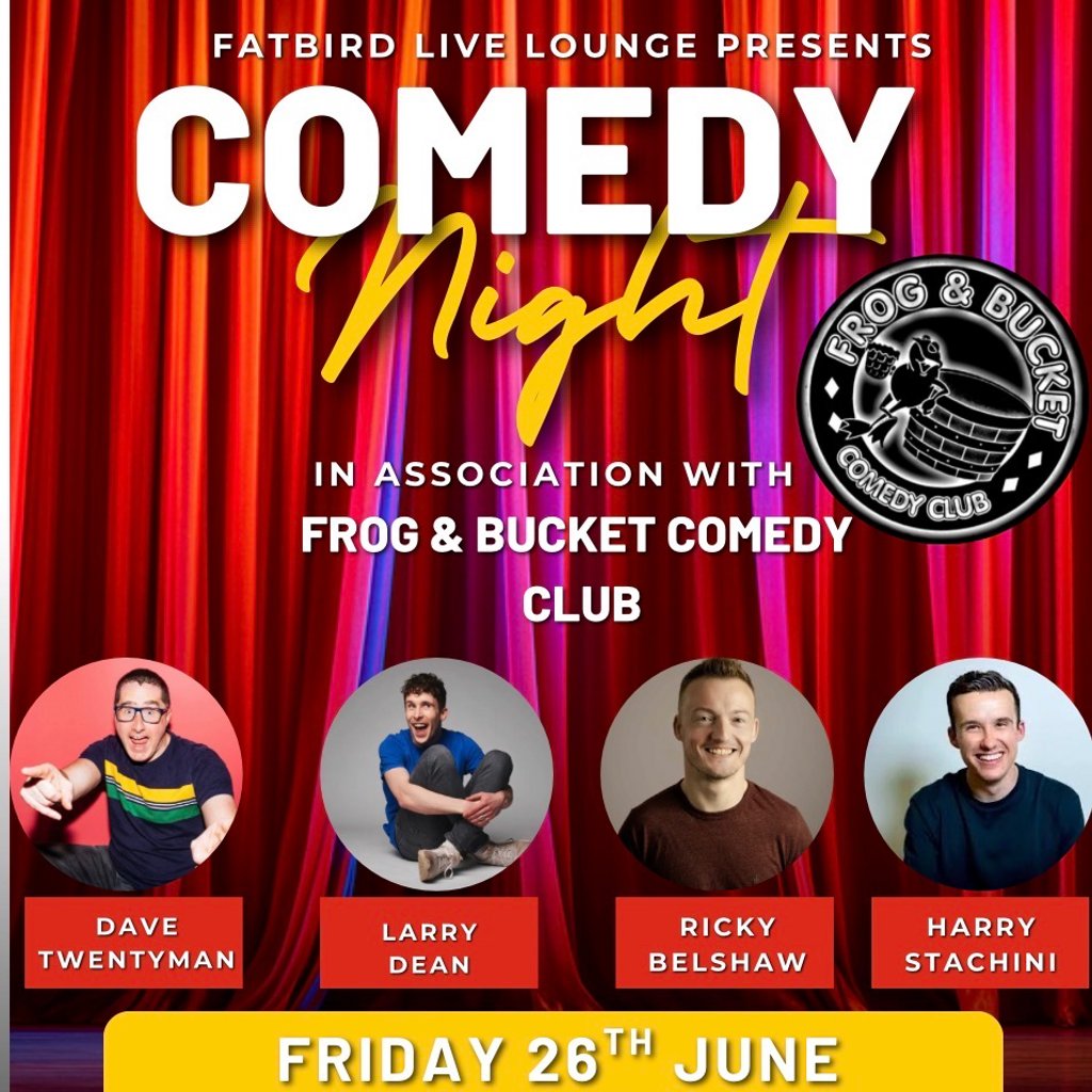 Frog and Bucket Comedy Show at Fatbird