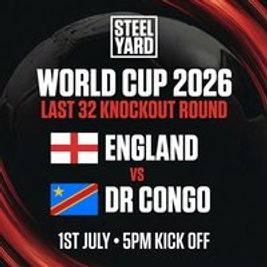 England vs DR Congo | Last 32| World Cup 2026 Live