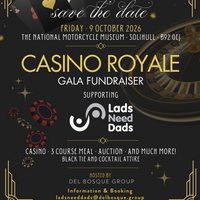 Lads need Dads Gala Sponsored by Del Bosque Group at The National Motorcycle Museum