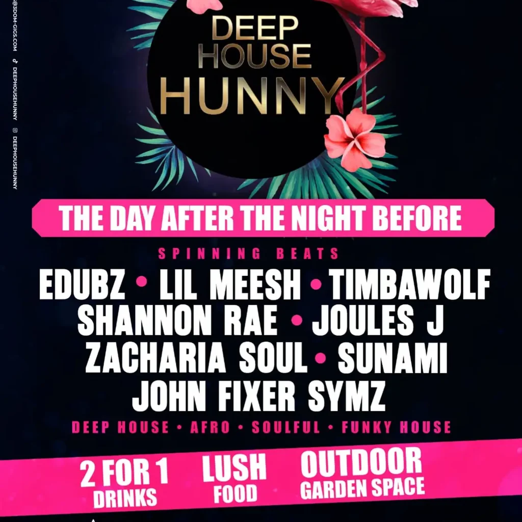 DEEP HOUSE HUNNY - The Day After, The Night Before