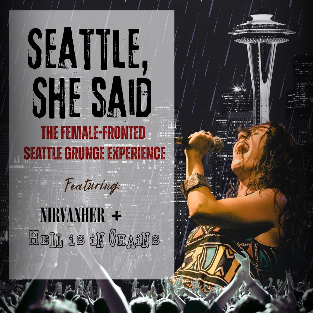 SEATTLE, SHE SAID | The female-fronted Seattle grunge experience Image