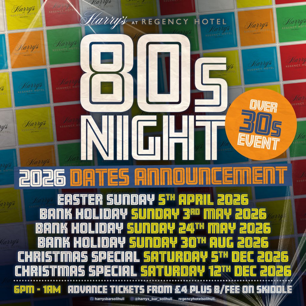 80's Night - Christmas Special - The Regency Hotel at The Regency Corus Hotel, West Midlands