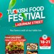 Turkish Food Fair Laburnum Street Event Title Pic