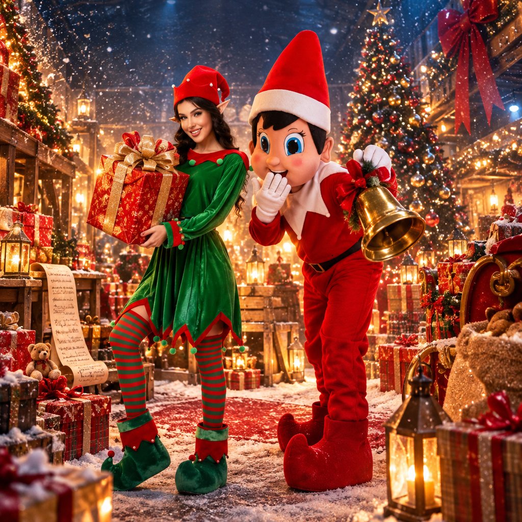 Christmas Family Festival Newcastle | Santa, Grinch & Snow at Tapyard, Newcastle Upon Tyne