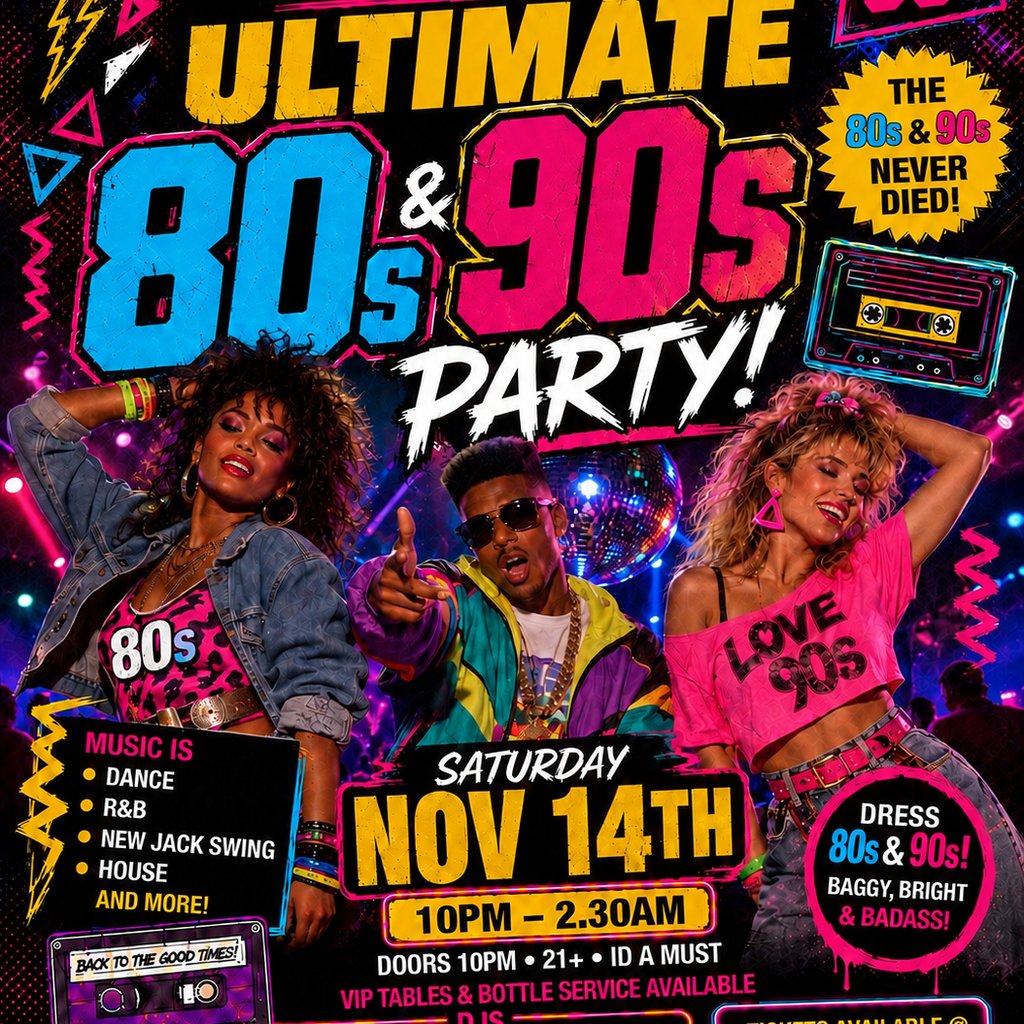 CMB Ultimate 80's & 90's Party