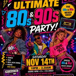 CMB Ultimate 80's & 90's Party