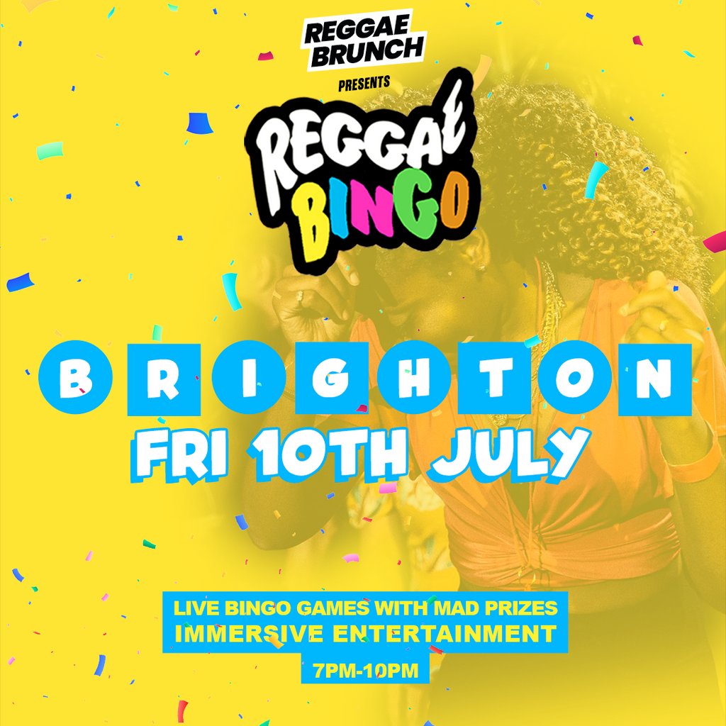 The Reggae Bingo - BRIGHTON - Friday 10th July