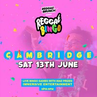 Reggae Bingo – Cambridge – Sat 13th June