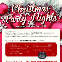 xmas party nights 2018 at Cumbernauld New Town Hall