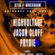 TýwchTech presents HIGHVOLTAGE, PRYDIE + JASON CLUF Techno event Event Title Pic