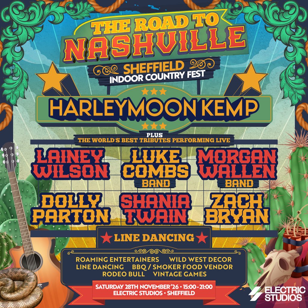 Road to Nashville Indoor Rodeo Show | Electric Studios at Electric Studios, Sheffield