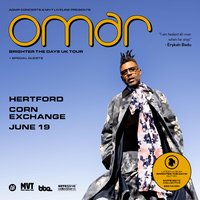 Omar 'Brighter The Days' at The Corn Exchange Hertford