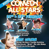 Comedy All Stars 22nd February at Barton Hall