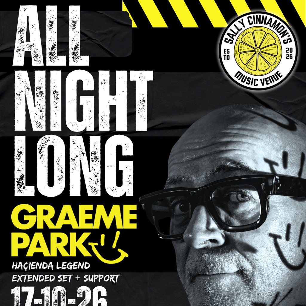 Graeme Park all night long at Sally Cinnamon's Music Venue, Leicester