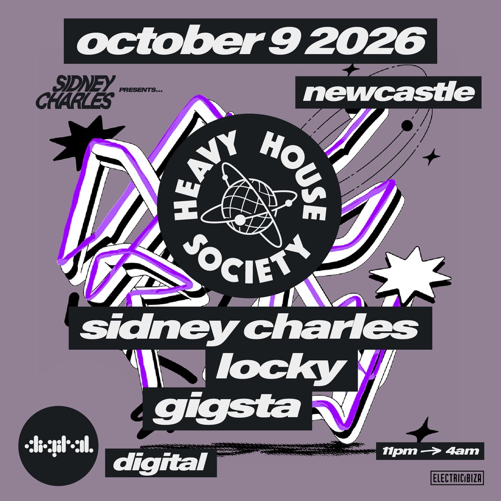 Heavy House Society: Sidney Charles, Locky, Gigsta at Digital Newcastle, Newcastle Upon Tyne