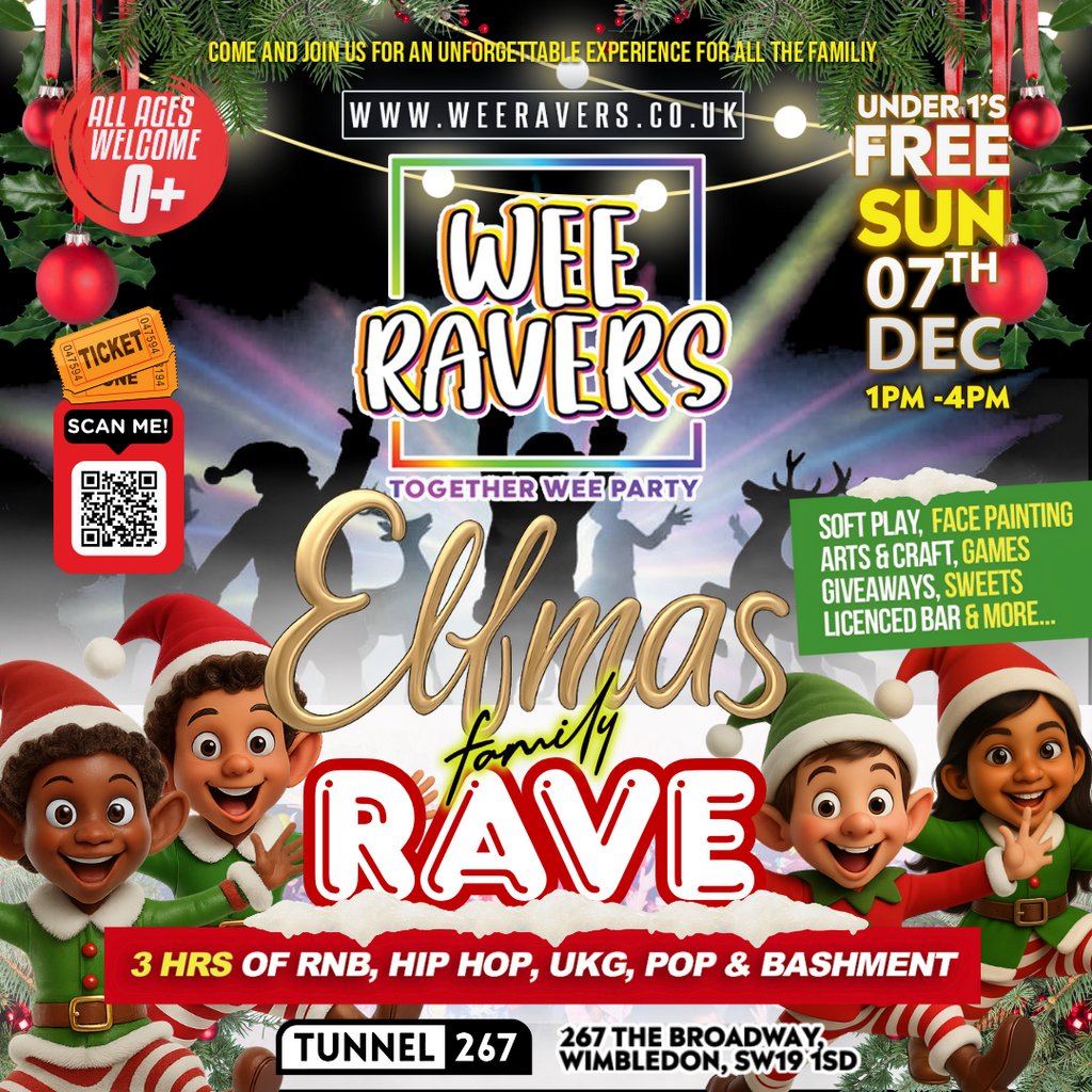 Wee Ravers ELFmas Family Rave