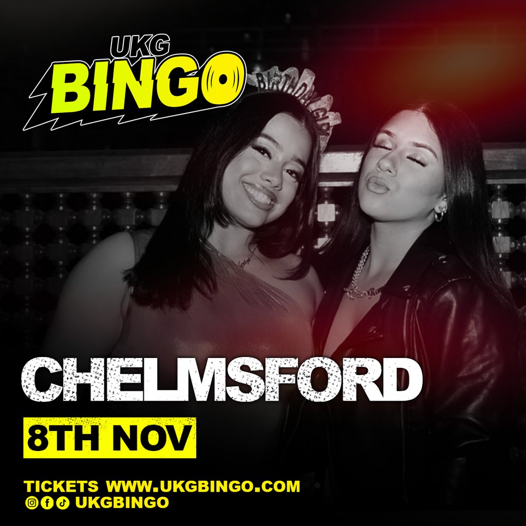 Tickets: UKG BINGO Chelmsford | Popworld Chelmsford