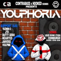CONTRABASS x HOOKED PRESENTS YOUPHORIA + More (DNB) at Liquid Rooms