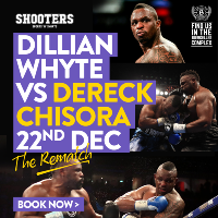 Whyte v Chisora Live At Shooters