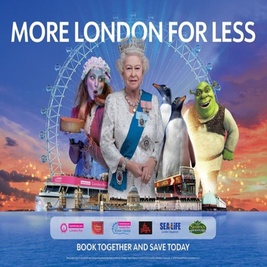 Merlin’s Magical London: 3 Attractions In 1 - The London Dungeon + Sea Life + Madame Tussauds